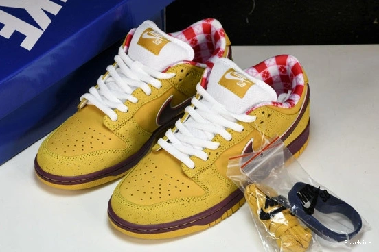 Yellow Nike Dunk Low 313170-137566  SB Lobster 0215